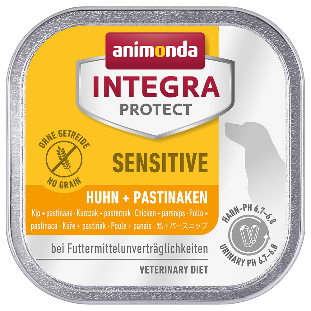 animonda Integra Protect Sensitive Schale - Sparpaket: 12 x 150 g Huhn & Pastinaken von Animonda Integra