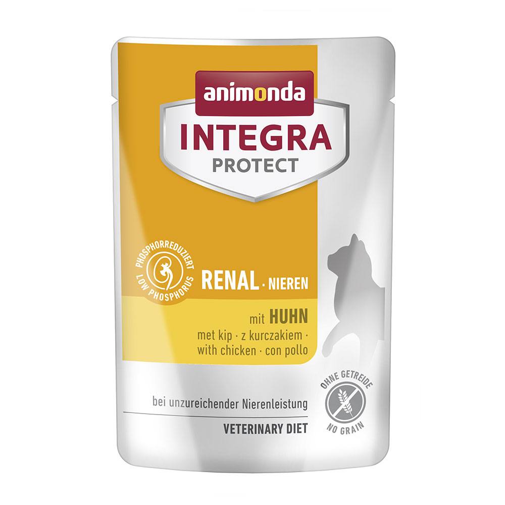Sparpaket animonda Integra Protect Adult Renal 48 x 85 g - mit Huhn von Animonda Integra