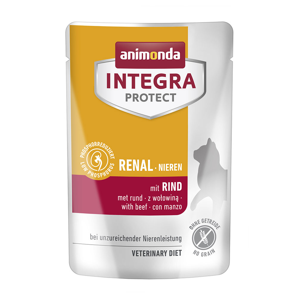 Sparpaket animonda Integra Protect Adult Renal 48 x 85 g - mit Rind von Animonda Integra