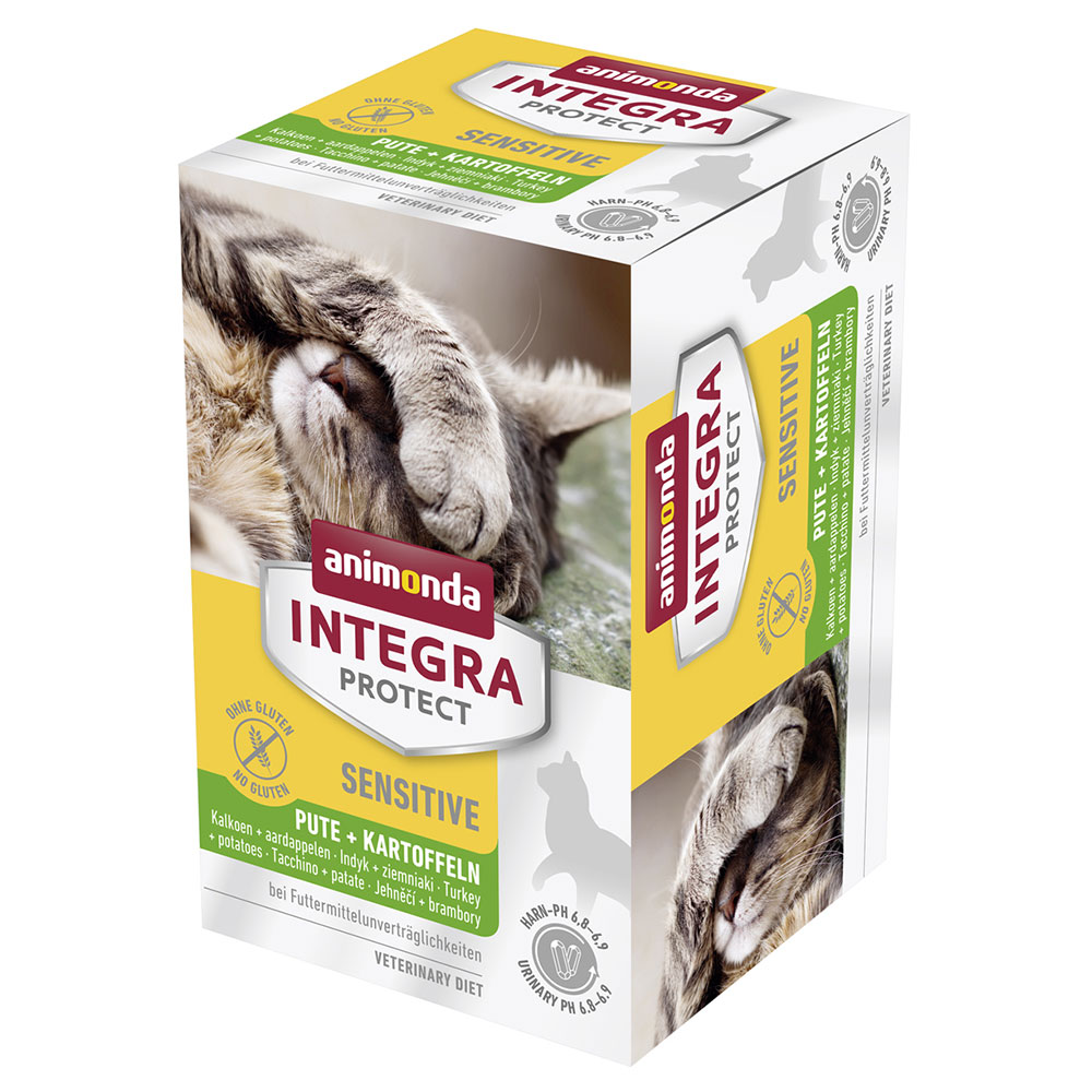 Sparpaket animonda Integra Protect Adult Sensitive 24 x 100 g Schale - Pute & Kartoffel Sparpaket animonda Integra Protect Adult Sensitive 24 x 100 g Schale - Pute & Kartoffel von Animonda Integra
