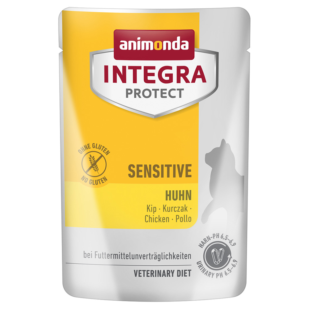 Sparpaket animonda Integra Protect Adult Sensitive 48 x 85 g - Huhn von Animonda Integra