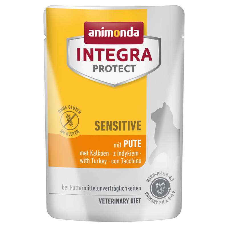 Sparpaket animonda Integra Protect Adult Sensitive 48 x 85 g - Pute von Animonda Integra