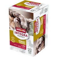 Sparpaket animonda Integra Protect Adult Urinary Oxalstein Schale 24 x 100g - mit Ente von Animonda Integra