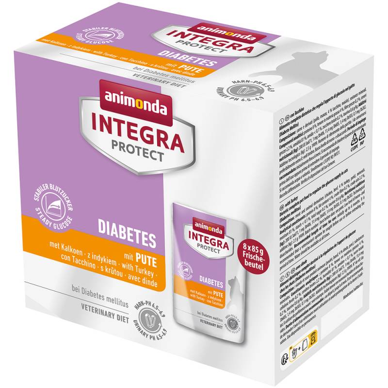 animonda Integra Protect Adult Diabetes 8 x 85 g - Pute von Animonda Integra