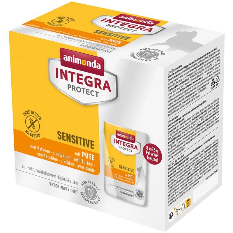 animonda Integra Protect Adult Sensitive 8 x 85 g - Pute von Animonda Integra