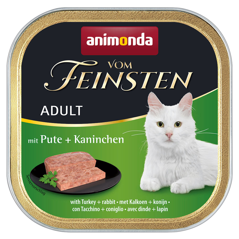 animonda Kombi-Paket: 32 x 100 g Vom Feinsten Adult + 20 x 15 g Milkies Selection - Pute & Kaninchen + Milkies Snack (4 Sorten) animonda Kombi-Paket: 32 x 100 g Vom Feinsten Adult + 20 x 15 g Milkies Selection - Pute & Kaninchen + Milkies Snack (4 Sorten) von Animonda Vom Feinsten