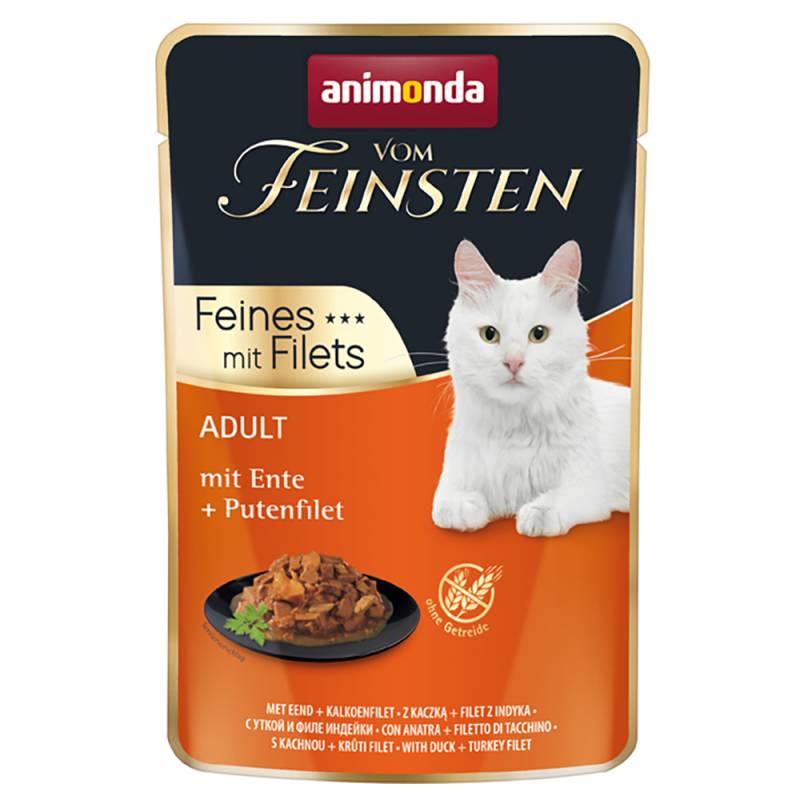 animonda Vom Feinsten Adult 18 x 85 g - mit Ente & Putenfilet von Animonda Vom Feinsten