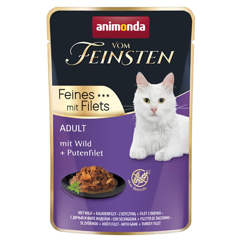 animonda Vom Feinsten Adult 18 x 85 g - mit Wild & Putenfilet von Animonda Vom Feinsten