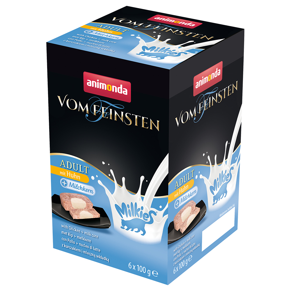 animonda Vom Feinsten Adult Milkies 6 x 100 g - mit Huhn & Milchkern von Animonda Vom Feinsten