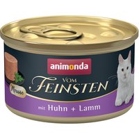 animonda Vom Feinsten Adult Mousse 12 x 85 g - Huhn + Lamm von Animonda Vom Feinsten