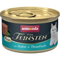 animonda Vom Feinsten Adult Mousse 12 x 85 g - Huhn + Thunfisch von Animonda Vom Feinsten
