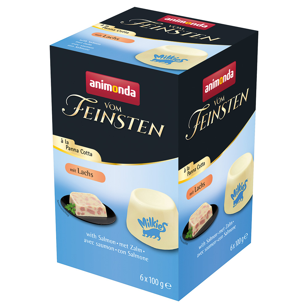 animonda Vom Feinsten Adult à la Panna Cotta 6 x 100 g - mit Lachs animonda Vom Feinsten Adult à la Panna Cotta 6 x 100 g - mit Lachs von Animonda Vom Feinsten