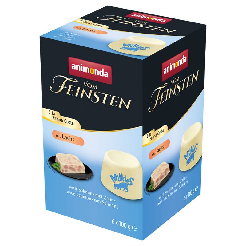 animonda Vom Feinsten Adult à la Panna Cotta 6 x 100 g - mit Lachs von Animonda Vom Feinsten