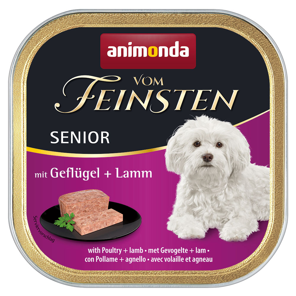 animonda Vom Feinsten Senior 6 x 150 g - Geflügel & Lamm von Animonda Vom Feinsten