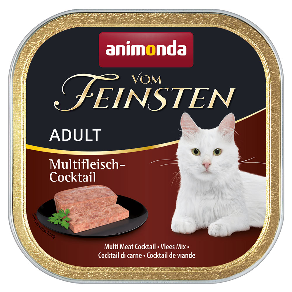 animonda vom Feinsten Adult 6 x 100 g - Multi-Fleischcocktail von Animonda Vom Feinsten