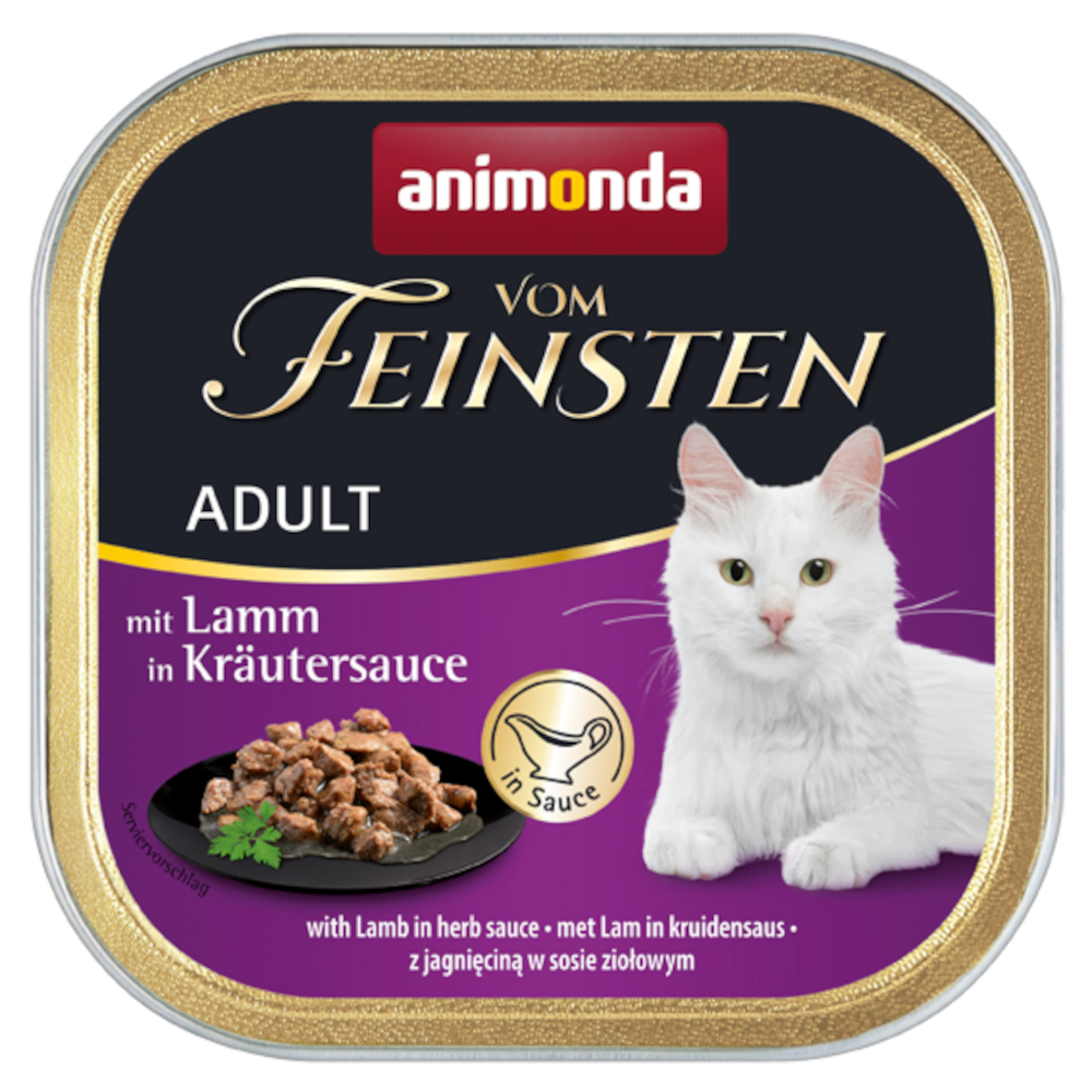 Megapack animonda vom Feinsten Adult 32 x 100 g - mit Lamm in Kräutersauce Megapack animonda vom Feinsten Adult 32 x 100 g - mit Lamm in Kräutersauce von Animonda Vom Feinsten
