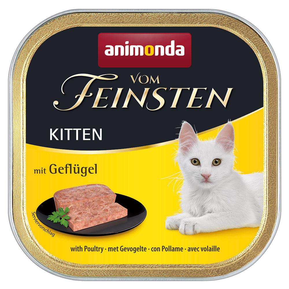 Mixpaket animonda Vom Feinsten 32 x 100 g - Kitten (3 Sorten) von Animonda Vom Feinsten