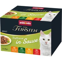 Mixpaket animonda vom Feinsten Adult Raffinesse in Sauce - 48 x 85 g von Animonda Vom Feinsten
