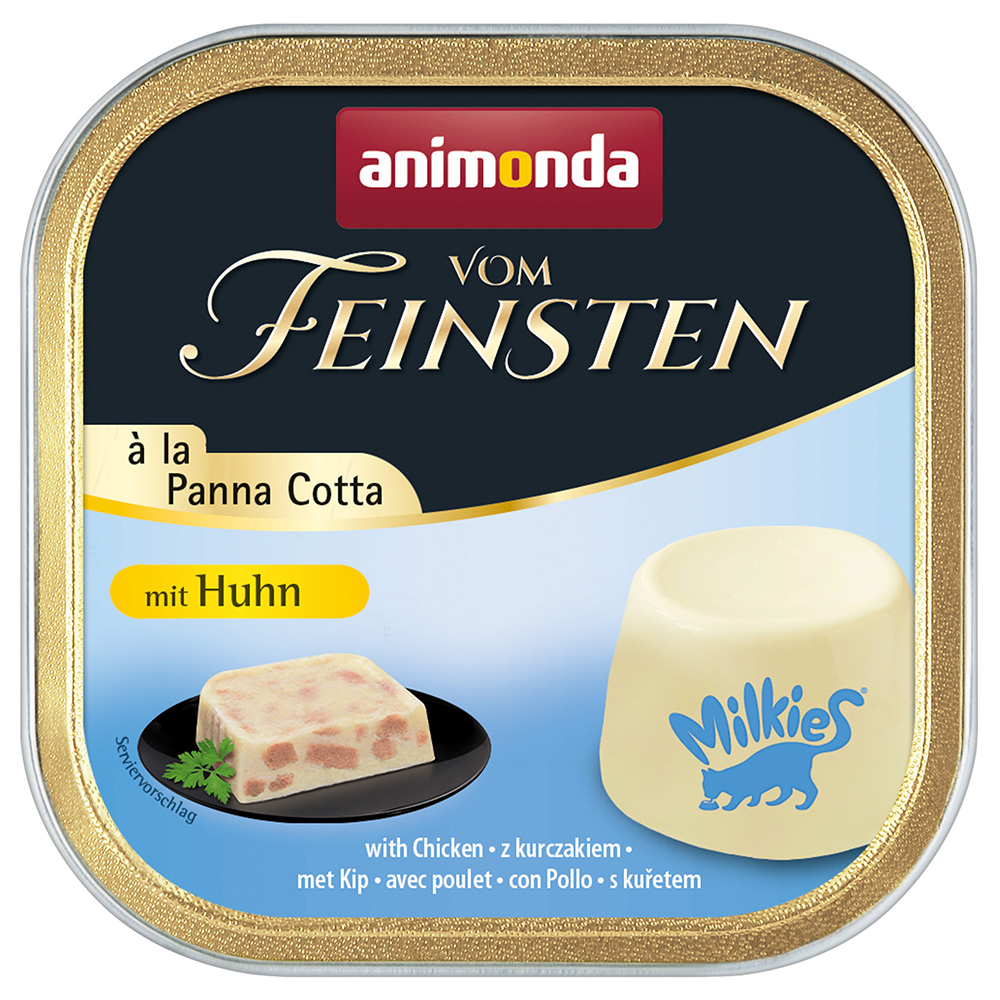 Sparpaket animonda Vom Feinsten Adult à la Panna Cotta 64 x 100 g - mit Huhn von Animonda Vom Feinsten