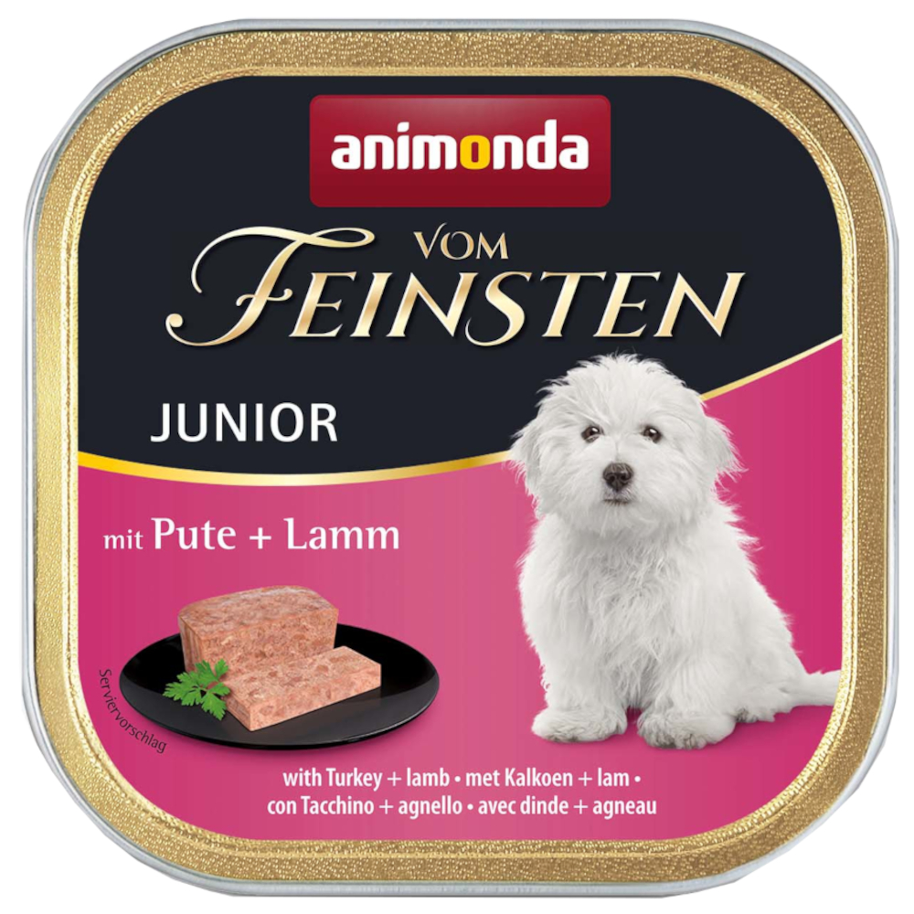 Sparpaket animonda vom Feinsten 24 x 150 g - Junior: Pute & Lamm von Animonda Vom Feinsten