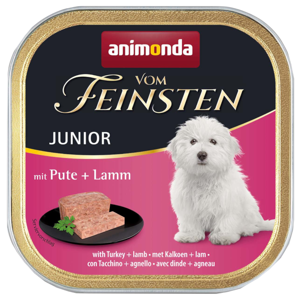 Sparpaket Animonda vom Feinsten 48 x 150 g - Junior: Pute & Lamm von Animonda Vom Feinsten