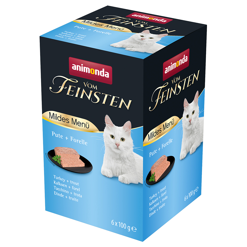 Sparpaket animonda vom Feinsten Mildes Menü Adult 36 x 100 g - Pute & Forelle von Animonda Vom Feinsten