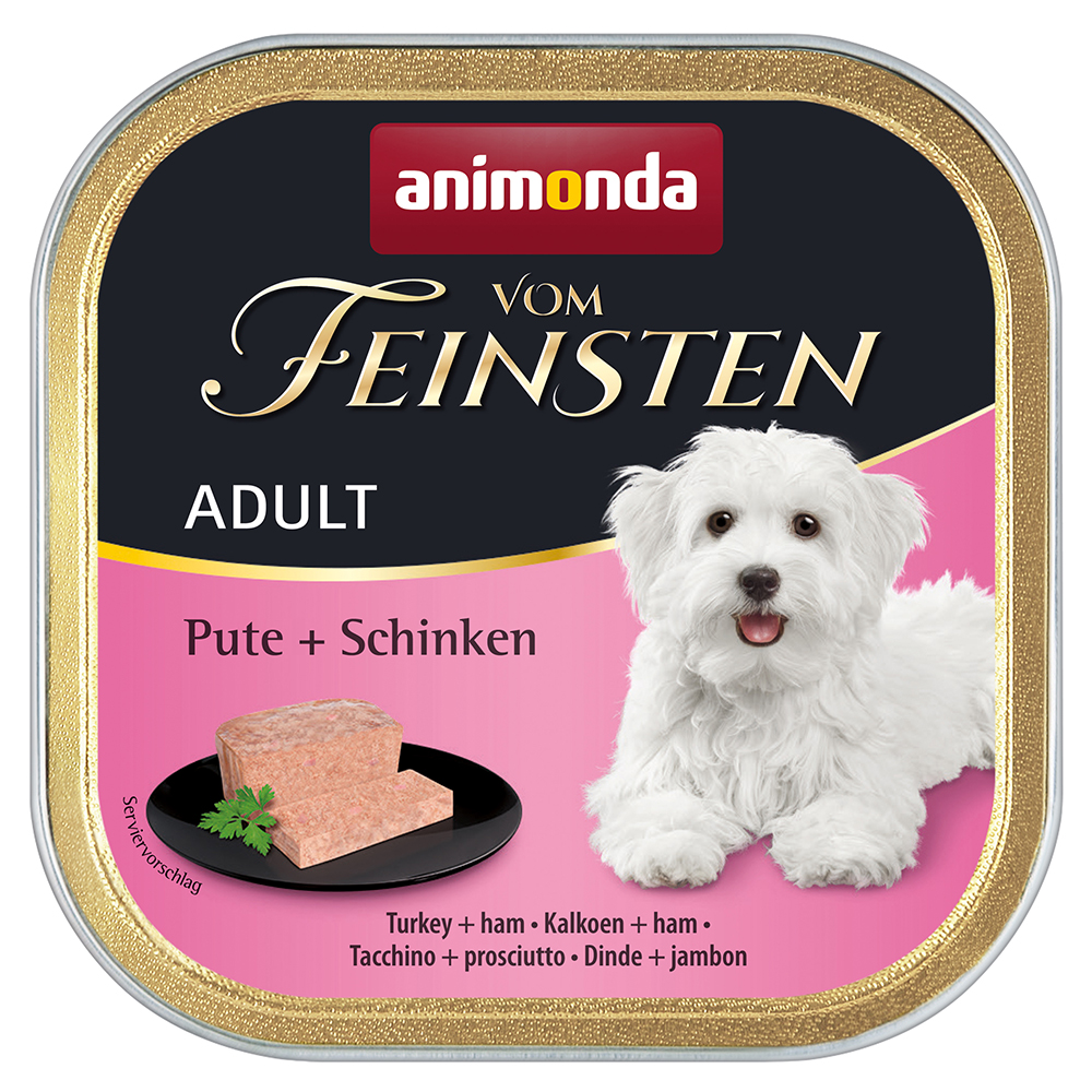 Sparpaket animonda vom Feinsten 48 x 150 g - Adult getreidefrei: Pute & Schinken von Animonda Vom Feinsten