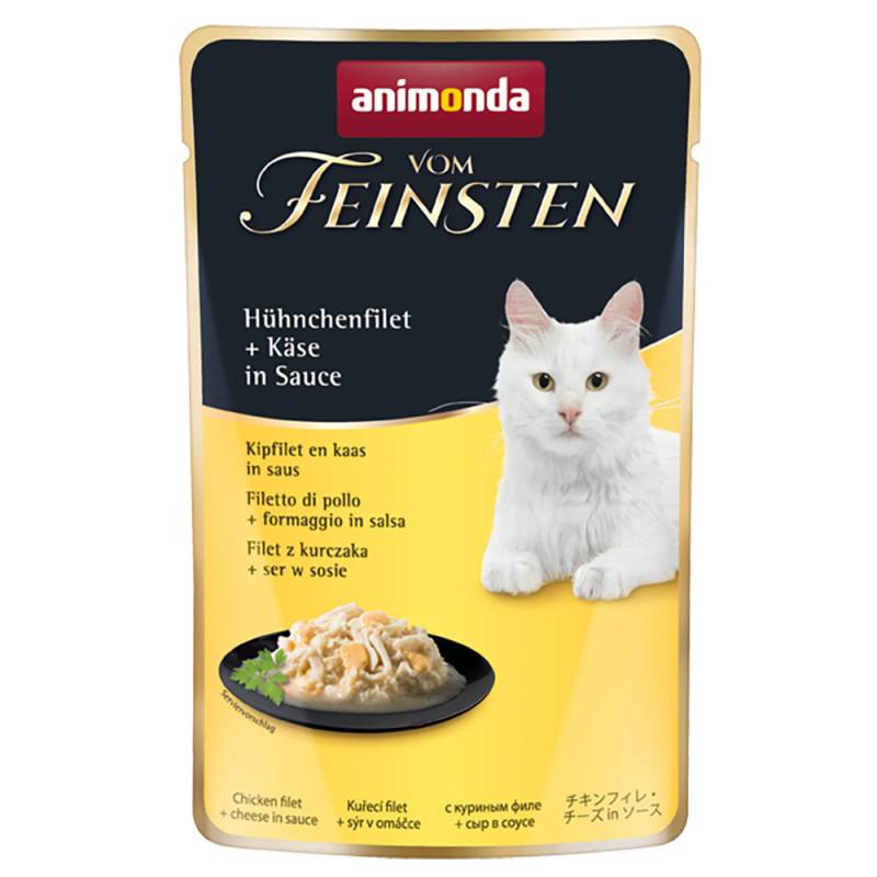 Sparpaket animonda vom Feinsten Pouch 36 x 50 g - Hühnchenfilet + Käse in Sauce Sparpaket animonda vom Feinsten Pouch 36 x 50 g - Hühnchenfilet + Käse in Sauce von Animonda Vom Feinsten