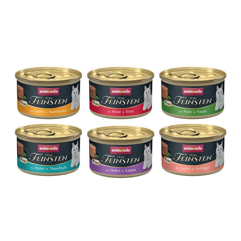 animonda Vom Feinsten Adult 72 x 85 g - Mousse-Vielfalt (6 Sorten) von Animonda Vom Feinsten