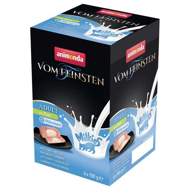 animonda Vom Feinsten Adult Milkies 6 x 100 g - mit Huhn & Milchkern animonda Vom Feinsten Adult Milkies 6 x 100 g - mit Huhn & Milchkern von Animonda Vom Feinsten