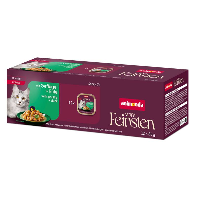 animonda Vom Feinsten Senior in Soße 12 x 85 g Geflügel & Ente von Animonda Vom Feinsten