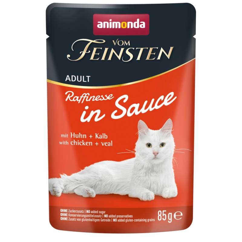 animonda vom Feinsten Adult Raffinesse in Sauce 24 x 85 g - mit Huhn & Kalb von Animonda Vom Feinsten