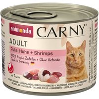 Animonda CARNY Adult Pute, Huhn & Shrimps 6x200 g von Animonda