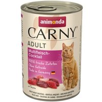 animonda Carny Nassfutter Katze Adult 6x400 g Multifleisch Cocktail animonda Carny Nassfutter Katze Adult 6x400 g Multifleisch Cocktail von Animonda