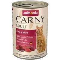 animonda CARNY Adult 6x400g Rind & Herz von Animonda