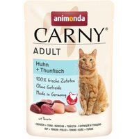 animonda Carny Nassfutter Katze Adult Huhn & Thunfisch 48x85 g von Animonda
