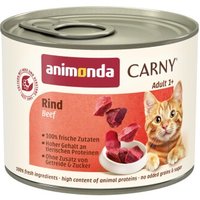 animonda Carny Nassfutter Katze Adult Rind 24x200 g von Animonda