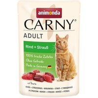 animonda CARNY Adult Rind & Strauß 48x85 g von Animonda