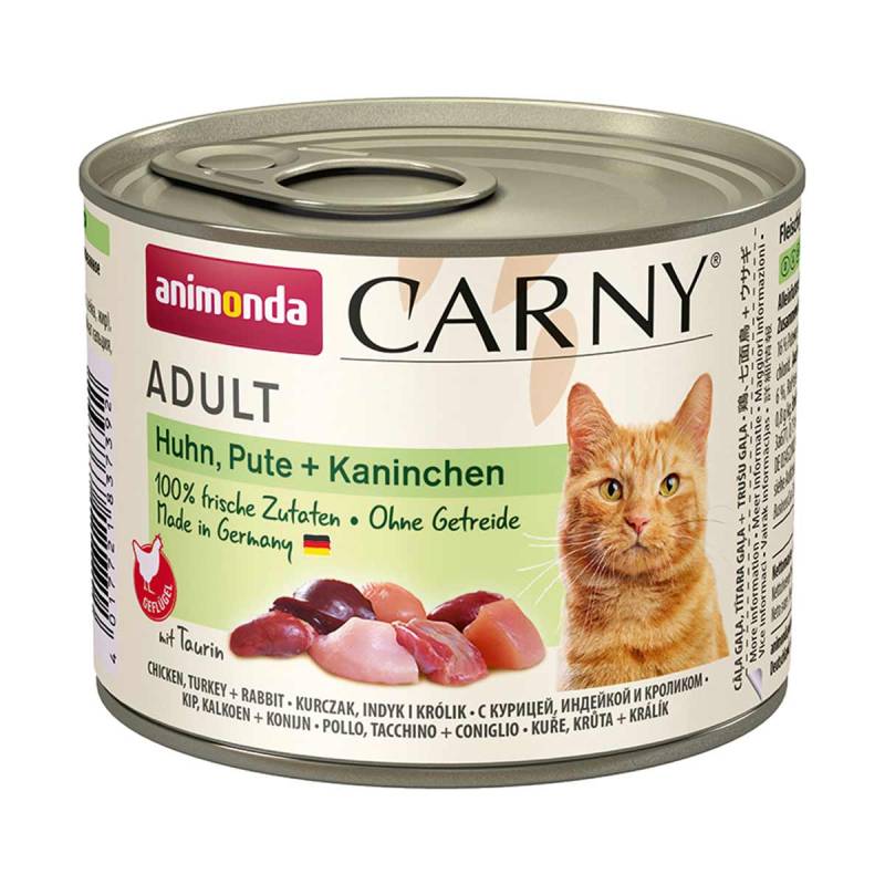 animonda Carny Adult Huhn, Pute und Kaninchen 24x200g von animonda Carny