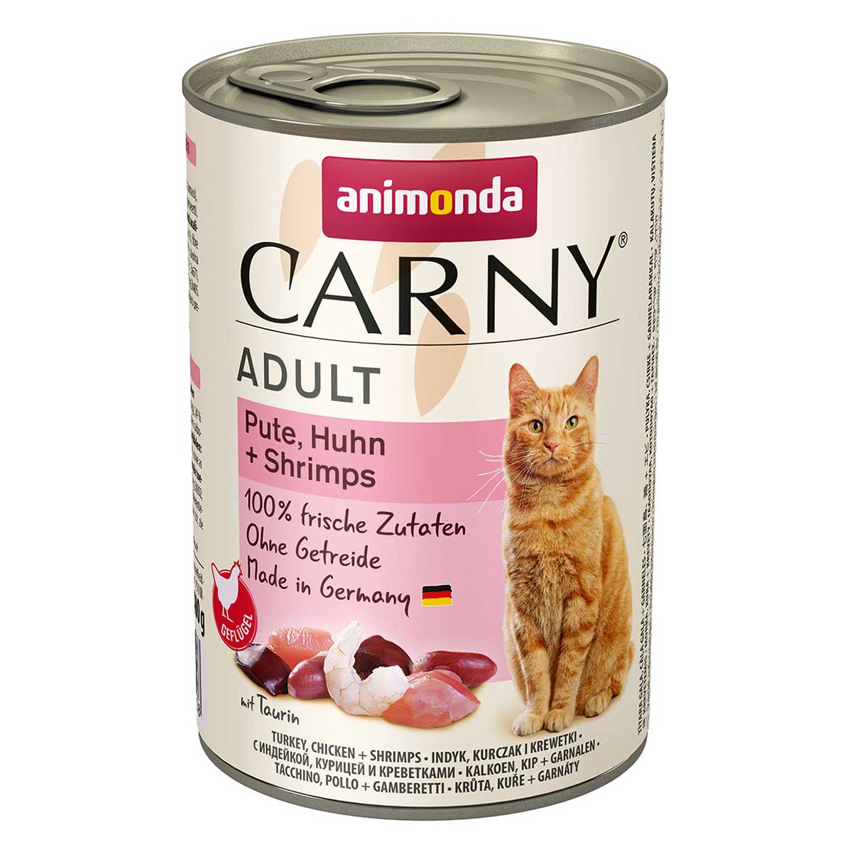 animonda Carny Adt Pute, Huhn und Shrimps 6x400g animonda Carny Adt Pute, Huhn und Shrimps 6x400g von animonda Carny