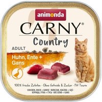 animonda Carny Nassfutter Katze Adult Country Huhn Ente Gans 32x100 g animonda Carny Nassfutter Katze Adult Country Huhn Ente Gans 32x100 g von Animonda