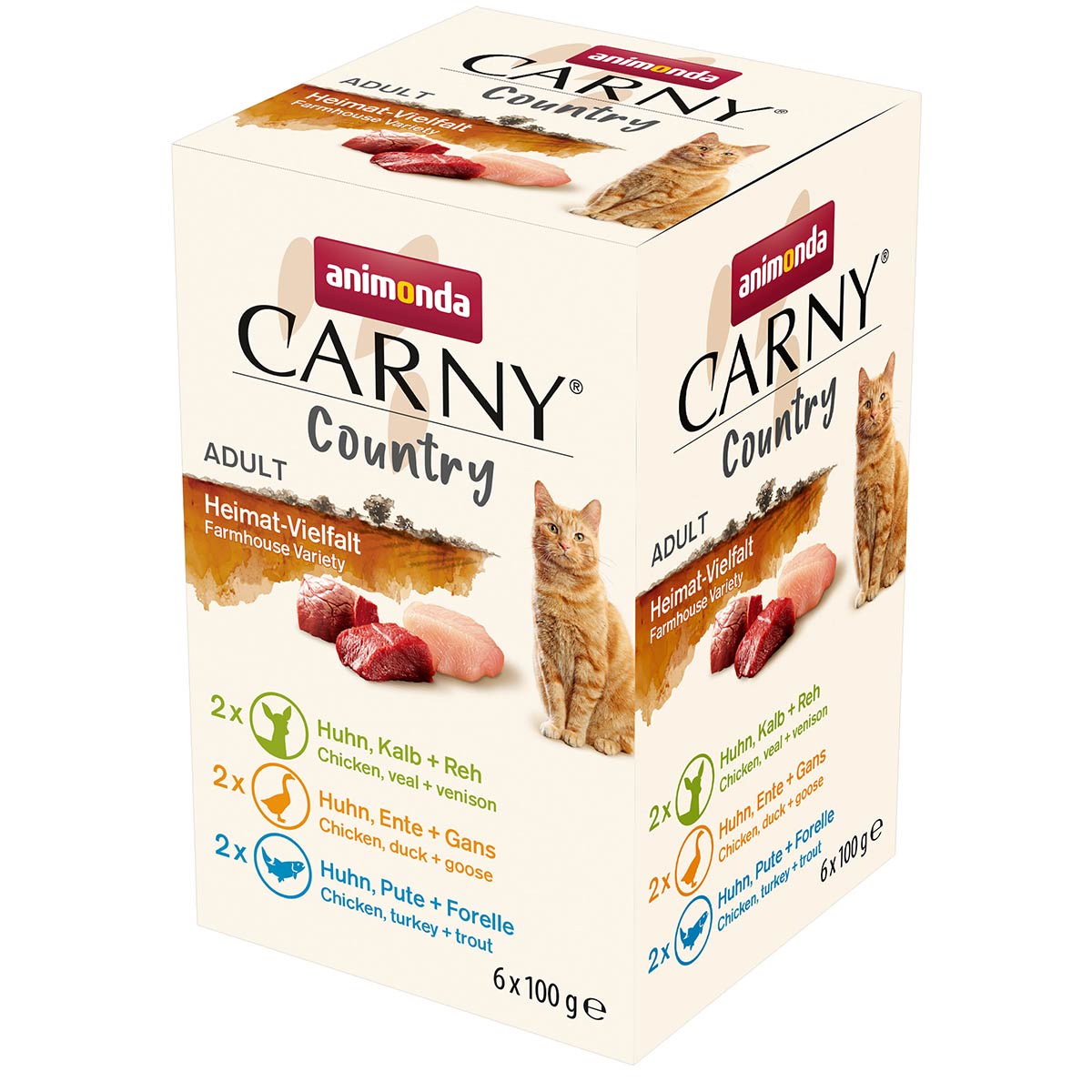 animonda Carny Adult Country Heimat-Vielfalt 24x100g animonda Carny Adult Country Heimat-Vielfalt 24x100g von animonda Carny