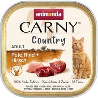 animonda Carny Country Pute Rind Hirsch 128x100 g von Animonda