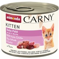 animonda Carny Nassfutter Katze Kitten, Baby-Paté 12x200 g animonda Carny Nassfutter Katze Kitten, Baby-Paté 12x200 g von Animonda