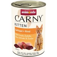 animonda Carny Kitten Geflügel & Rind 12x400 g von Animonda