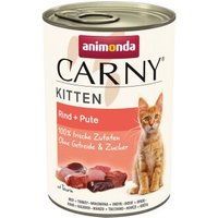 animonda Carny Kitten Pute & Rind 24x400 g von Animonda