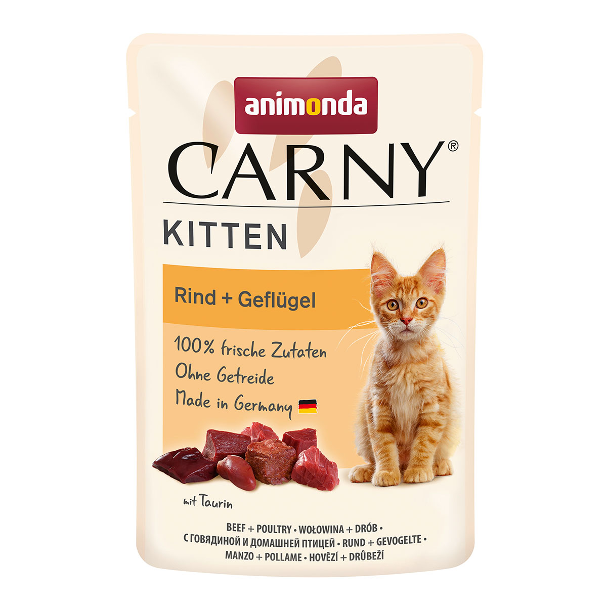animonda Carny Kitten Rind + Geflügel 24x85g animonda Carny Kitten Rind + Geflügel 24x85g von animonda Carny