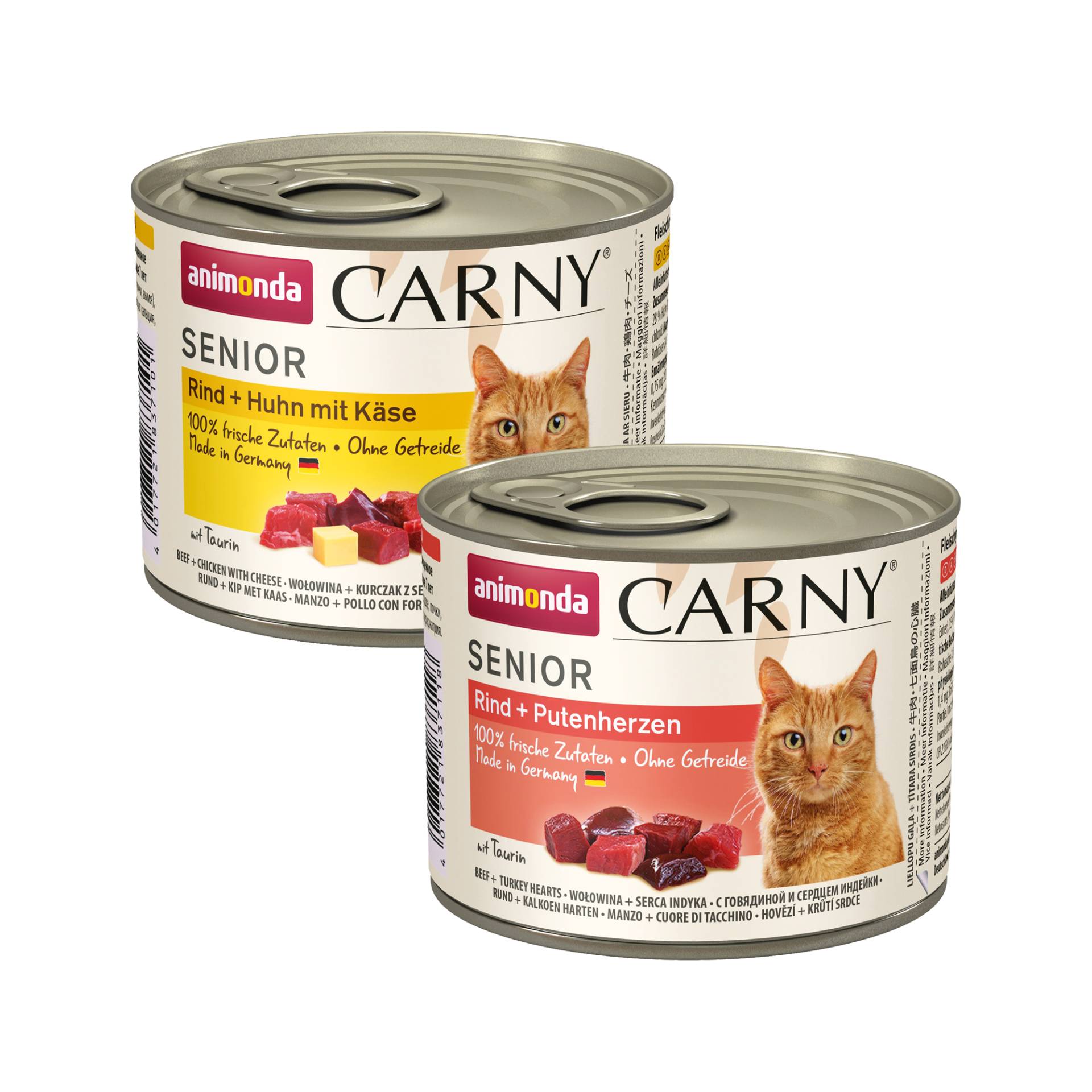 Animonda Carny Senior Katzenfutter - Dosen - Rind & Pute - 6 x 200 g Animonda Carny Senior Katzenfutter - Dosen - Rind & Pute - 6 x 200 g von Animonda