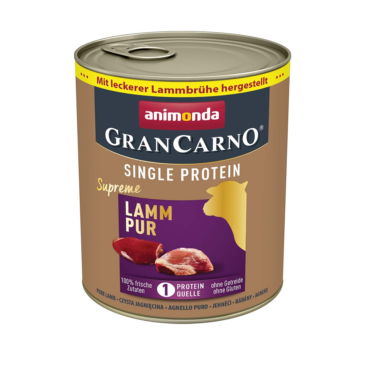 animonda GranCarno single protein Lamm pur 6x800g animonda GranCarno single protein Lamm pur 6x800g von animonda GranCarno