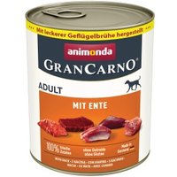 animonda GranCarno Original Adult Ente 6x800 g von Animonda